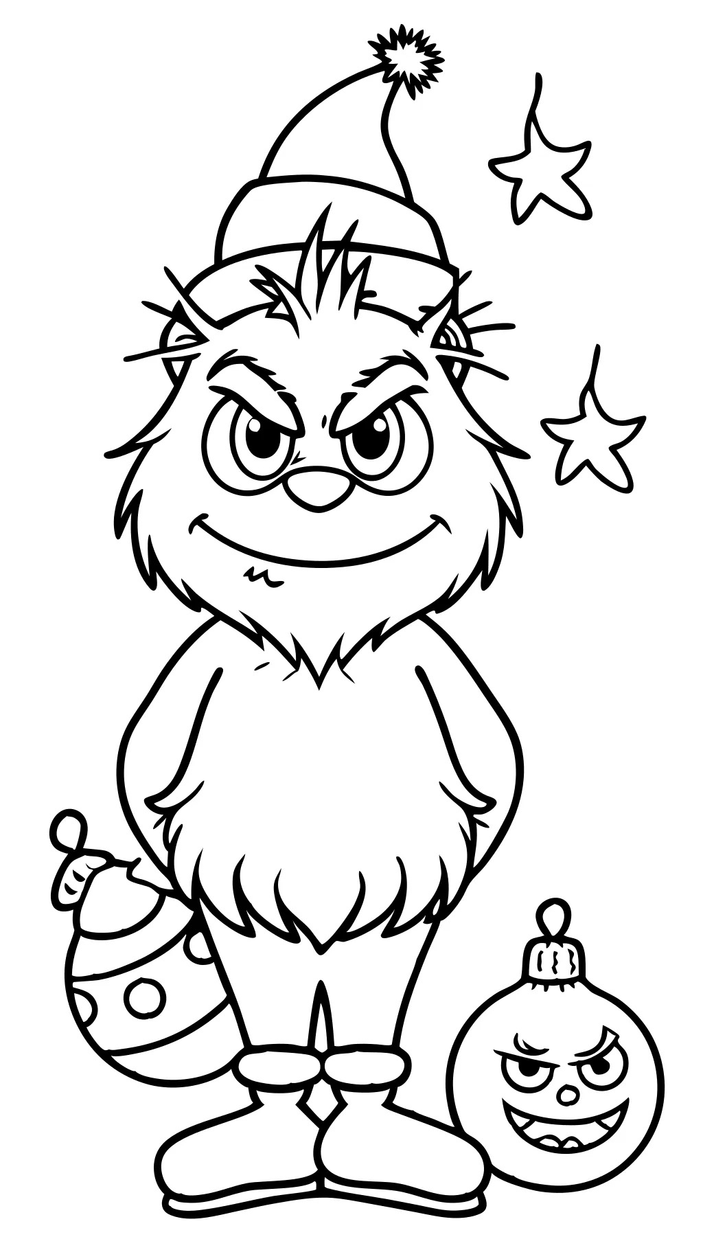 coloriages de grinch imprimables